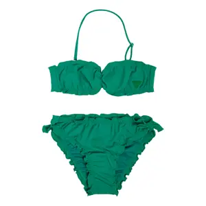 2-piece microfiber swimsuit for girls Guess image-0