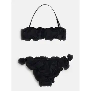 2-piece microfiber swimsuit for girls Guess image-1