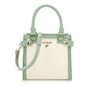 Mini handbag cotton canvas girl Guess image-0