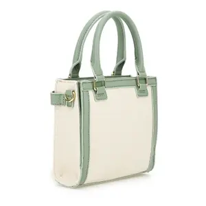 Mini handbag cotton canvas girl Guess image-1