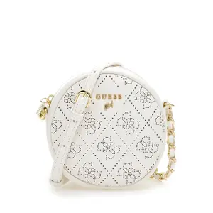 Mini skórzana torba na ramię dla dziewczyn Guess image-0