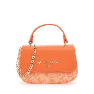 Skuldertaske i syntetisk læder til piger Guess image-0