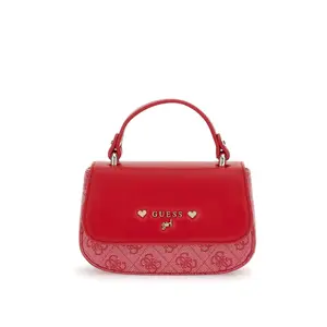 Girl's shoulder bag with flap Guess image-0