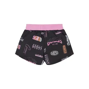 Lightweight polyester shorts for girls Guess image-1