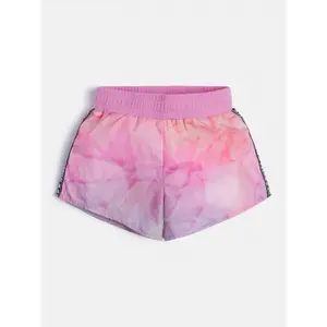 Lightweight polyester shorts for girls Guess image-1