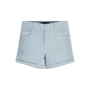 Girl's denim shorts Guess Bull image-1