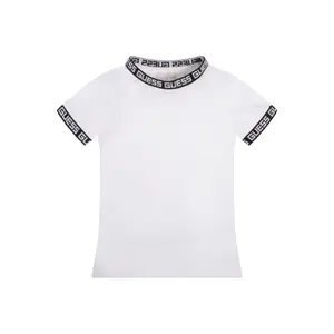 Girl's soft organic jersey T-shirt Guess image-1