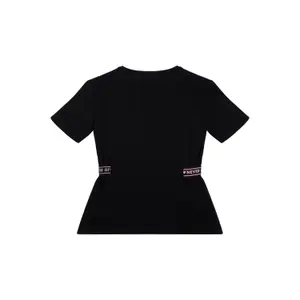 Girl's jersey logo t-shirt dress Guess image-0