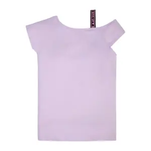 One-shoulder T-shirt with girl band Guess image-0