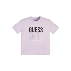Girl's cotton midi t-shirt Guess image-0