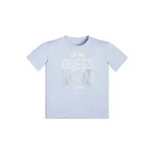 Girl's cotton midi t-shirt Guess image-0