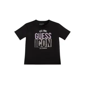 Girl's cotton midi t-shirt Guess image-0