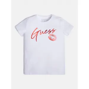 Girl's soft organic jersey T-shirt Guess image-2