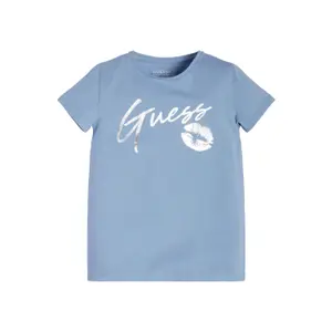 Girl's soft organic jersey T-shirt Guess image-1