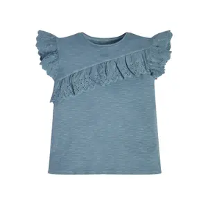 Girl's organic flamed jersey T-shirt Guess image-1