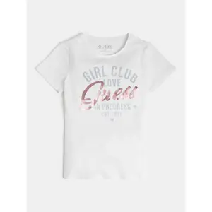 Girl's soft organic jersey T-shirt Guess image-2