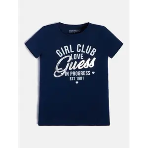 Girl's soft organic jersey T-shirt Guess image-2