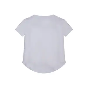 Elastic viscose T-shirt for girls Guess High Low image-3