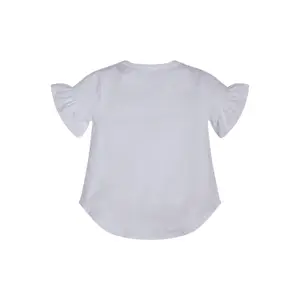 Girl's elastic jersey T-shirt Guess High Low image-1