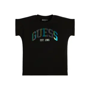 Girl's soft organic jersey T-shirt Guess image-1