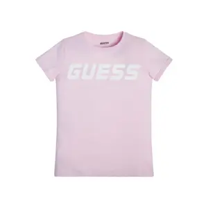 Girl's organic jersey T-shirt Guess image-1