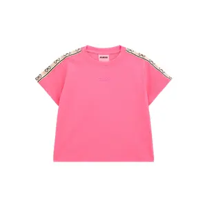 Girls' logo crop t-shirt Guess image-0