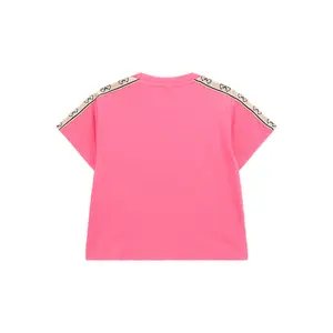 Girls' logo crop t-shirt Guess image-1