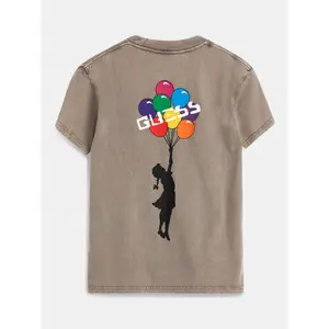 Oversized girl T-shirt Guess Ballon Girl image-3