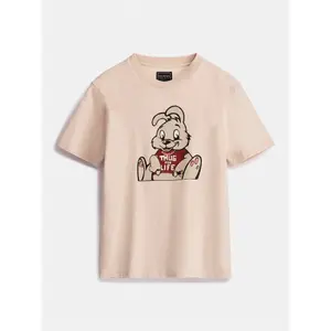 Oversized girl T-shirt Guess Bunny image-2
