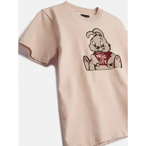 Oversized girl T-shirt Guess Bunny image-4