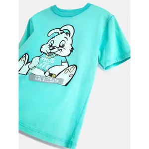 Oversized girl T-shirt Guess Bunny image-4