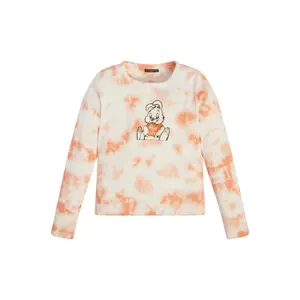 Girl's long sleeve ribbed T-shirt Guess Bunny image-0