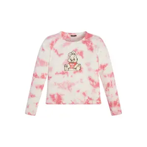 Girl's long sleeve ribbed T-shirt Guess Bunny image-0