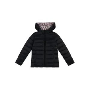 Girl's stretch hooded waterproof jacket Guess image-2