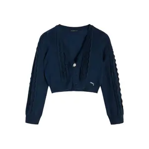 Organic cotton cardigan girl Guess Ceremony image-0