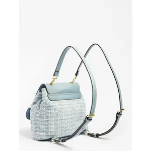 Girl tweed backpack Guess image-1