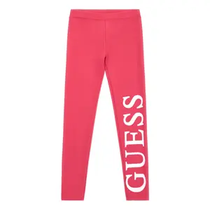 Girls' microfiber leggings Guess image-0