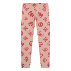 Girls' microfiber leggings Guess image-1
