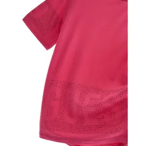 Girl's rhinestone T-shirt Guess image-3