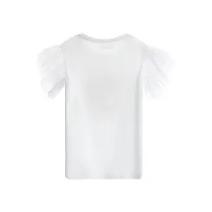 Girl's T-shirt Guess Mixed Fabric image-1