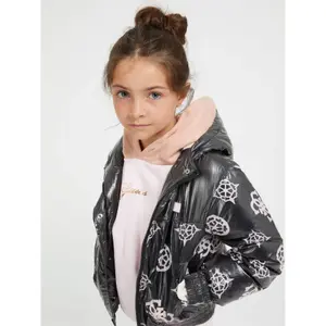 Mädchen-Daunenjacke mit Kapuze Guess image-2