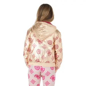 Mädchen-Daunenjacke mit Kapuze Guess image-3