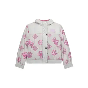 Mädchen-Daunenjacke mit Kapuze Guess image-0