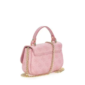 Skuldertaske til piger med flap Guess image-1