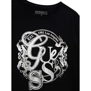 T-shirt with children's logo Guess image-2