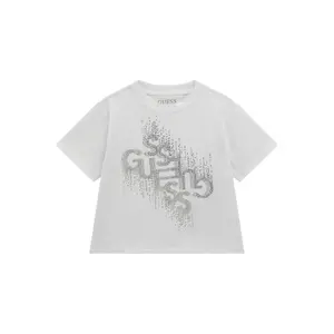 Children's T-shirt with rhinestones Guess image-0