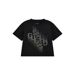 Children's T-shirt with rhinestones Guess image-0