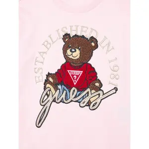 Girl's long-sleeved round-neck T-shirt Guess Midi image-2