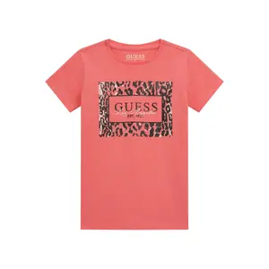 Girl's glitter T-shirt Guess image-0