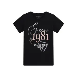 T-shirt with children's logo Guess image-0